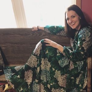 Floral Chiffon Maxi Dress - New